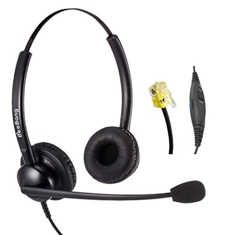 corded telephone headset