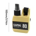 thumbnail image 3 of Botella recargable de perfume con bomba de 80 ml con hebilla PP para suministros para acampar al aire libre Wdftyju Libre de BPA, 3 of 3