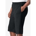thumbnail image 3 of KingSize Men's Big & Tall Lightweight Longer Length Jersey Shorts 3-Pack, 3 of 6