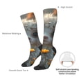 thumbnail image 4 of Balery Adorable Llama In Flowers Calcetines novedosos Calcetines deportivos Calcetines hasta la rodilla Calcetines de algodón Calcetines originales y geniales, 4 of 6