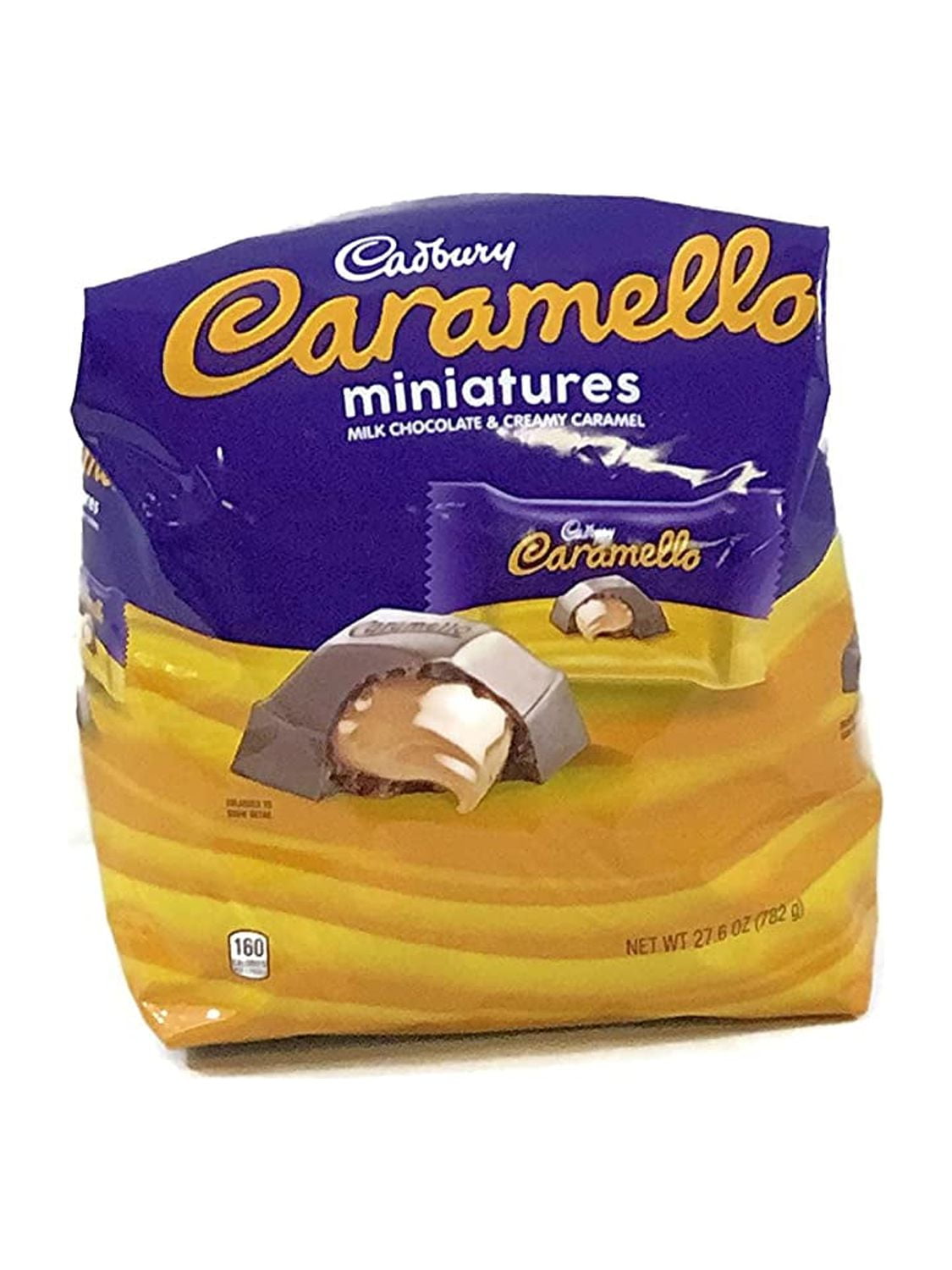 Cadbury Caramello Miniatures Milk Chocolate and Caramel Candy Bars