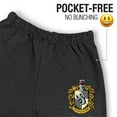 thumbnail image 3 of Harry Potter Hufflepuff Collegiate Unisex Jogger Sweatpants for Men and Women, 3 of 5