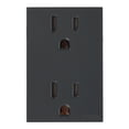 thumbnail image 1 of Toma Corriente Duplex 2Pt Orion Schneider Electric Negro Gr, 1 of 3