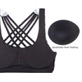 thumbnail image 5 of icyzone Yoga Tops Workouts Clothes Activewear Built in Bra Tank Tops for Women, 5 of 8