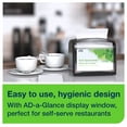 thumbnail image 3 of Tork Xpressnap Tabletop Napkin Dispenser Black N4, Signature line, 6.7 x 5.6 x 7.9 in, 6232100 (4 pack), 3 of 5