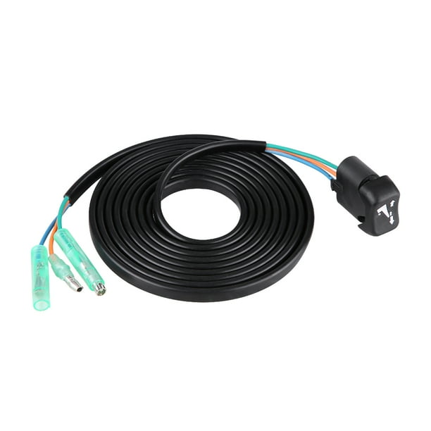 Interruptor de compensación, interruptor de compensación e inclinación Interruptor de compensación e inclinación para Yamaha Interruptor de inclinación de un solo motor Muy versátil