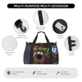 thumbnail image 3 of Lsque Scooby-Doo Pattern Hand Travel Bag, Weekender Carry On for Women Men, Sports Gym Bag, Workout Duffel Bag, Overnight Shoulder Bag fit 15.6 Inch Laptop, 3 of 6