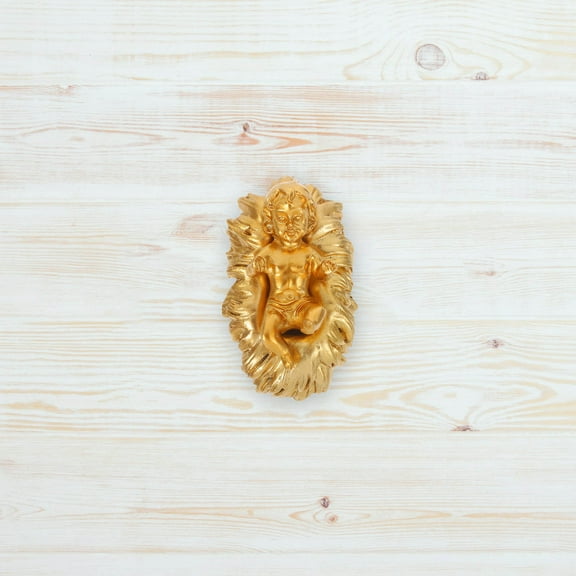 NIAIZEK Small Resin Jesus Statue for Nativity Scene Decoration, Perfect for Home and Church Holiday Displays