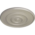 thumbnail image 3 of 30"OD x 2 1/4"P Dylar Ceiling Medallion (Fits Canopies up to 6 1/4"), Hand-Painted Pearl White, 3 of 6