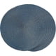 thumbnail image 1 of Round Braided Placemats Set of 6 Table Mats for Dining Tables Woven Washable Non-Slip Place mats 15 inch for Spring(Blue, 6pcs), 1 of 5