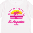 thumbnail image 4 of Inktastic Summer Enjoy the Sunshine St. Augustine Florida in Pink Boys or Girls Long Sleeve Toddler T-Shirt, 4 of 5