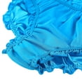 thumbnail image 3 of INSPIRE CHIC Women's Plus Size Low Waist Soft Satin Sparkled Brief Stretchy Underwear 1X Black, Pink, Blue, 3 of 6