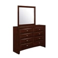 thumbnail image 2 of Global Furniture USA LINDA FD0011A -BL-M m LINDA Miroirs, Noir, 2 of 2