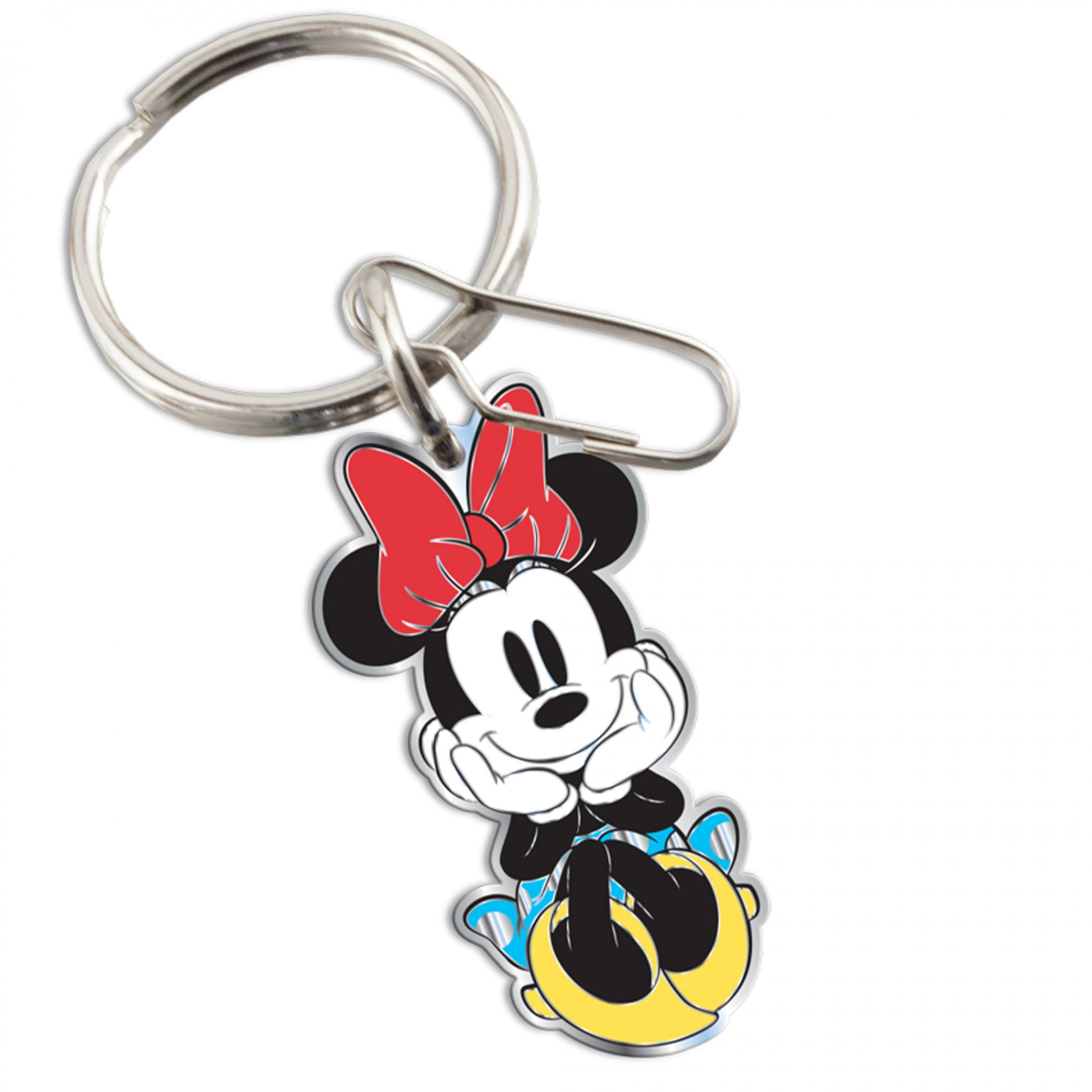 Minnie Mouse Key Cover Cap Keychain Key Ring PVC Key Case Gifts Toys Uk 