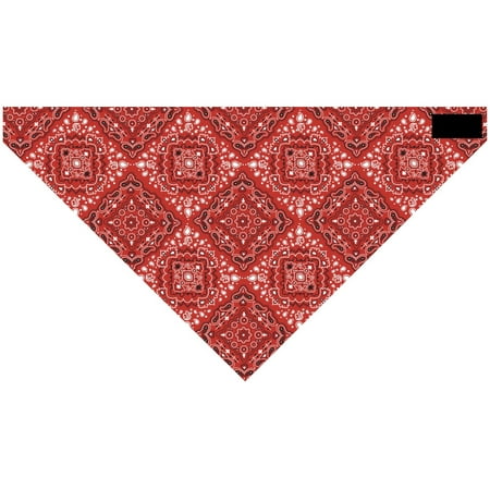 Zan Headgear 3-in-1 Headband (OSFM, Red Paisley)
