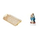 thumbnail image 1 of Plato de postre, bandeja de mesa de centro con asa, bandeja para servir, bandeja para guardar joyas, ideal para , inauguración de casa, dorm, 1 of 5