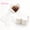 White, variant on MODANU 200Pcs Truffle Wrappers Paper, 1.3 inch Candy Cup Truffle Liners, Chocolate Paper Holders for Wedding Bridal Shower & Halloween Candy Display, Black
