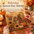 thumbnail image 5 of DIY Autumn Pearl Art Kit Fall Harvest Diamond 3D Beads Painting for Adults Beginners, Seasonal Home Wall Decor, Thanksgiving Craft Gift, 5 of 7