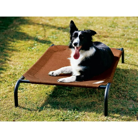 - Coolaroo Elevated Pet Bed with Breathable Fabric, Medium 42