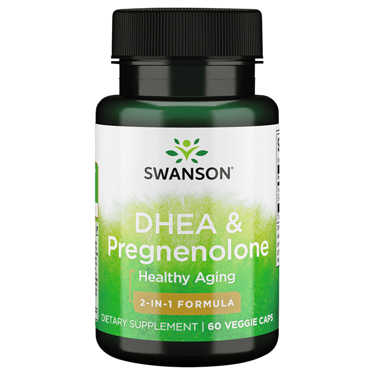 Swanson Dhea and Pregnenolone Complex 60 Veggie Capsules