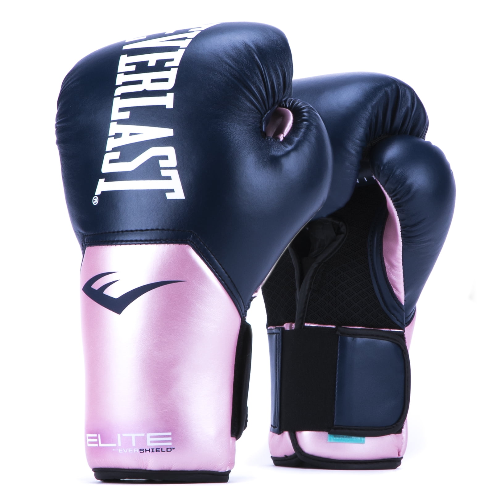 Everlast Elite Training Gloves Pink/Blue 12 Oz. - Walmart.com