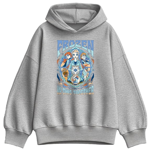 Frozen - In this Together - Women's Oversized Fleece Hoodie Sweatshirt