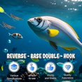 thumbnail image 2 of 5PCS Fishing Double Hook, Double Reverse Hook Set, Reverse Bottom Line Free Floating, 2 of 5