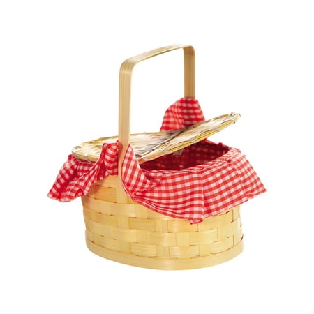 amscan Picnic Style Costume Basket Purse - 1 Basket