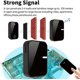 thumbnail image 4 of Wireless Doorbell, Waterproof Wireless Doorbell for Home, No Battery, Door Bell Kit, 38 Ringtones, 4 Adjustable Volumes (2 Buttons and 1 Receiver, Bla, 4 of 5