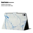 thumbnail image 7 of TECH CIRCLE iPad 10th Generation Case 10.9 inch 2022, PU Leather Folio Adjustable Stand Auto Wake/Sleep Soft TPU Back Smart Cover for Apple iPad 10th Gen 10.9 inch 2022, White Marble, 7 of 7