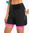 thumbnail image 1 of Qualidyne Shorts de Bicicleta de Montaña para Mujer 4D Acolchados Shorts de Ciclismo Shorts de Ciclismo MTB Bicicleta Shorts de Ciclista para Mujer Bolsillos con Cierre, 1 of 8