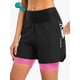 thumbnail image 1 of Qualidyne Shorts de Bicicleta de Montaña para Mujer 4D Acolchados Shorts de Ciclismo Shorts de Ciclismo MTB Bicicleta Shorts de Ciclista para Mujer Bolsillos con Cierre, 1 of 8