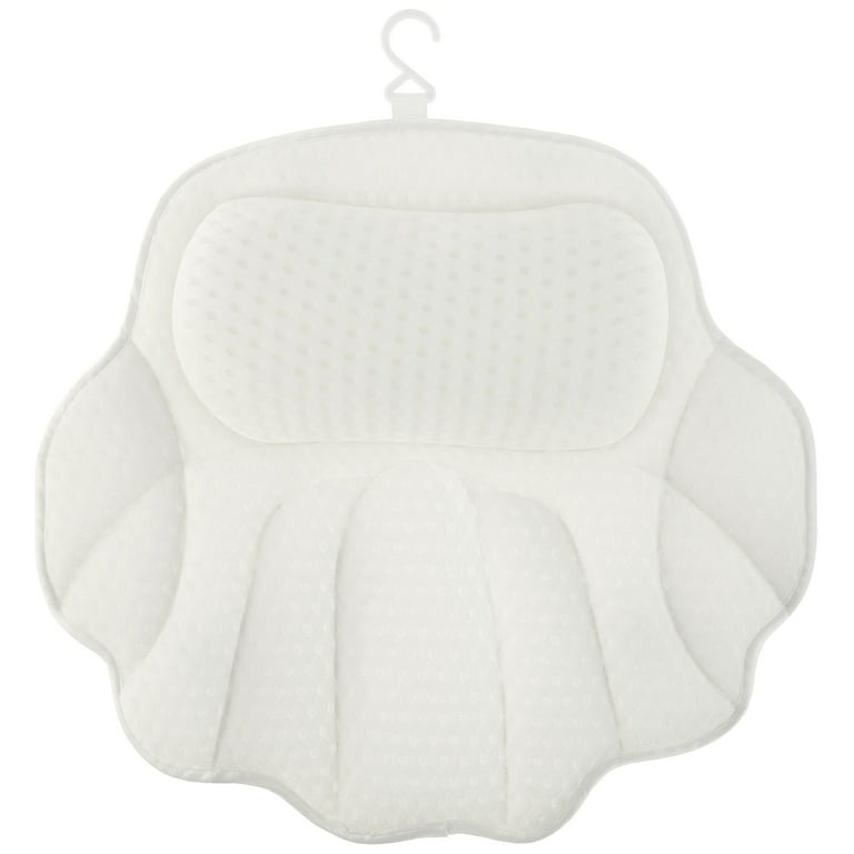 4D Bath Pillows for Tub Neck and Back Support Tub Pillow Headrest Bathtub  Pillow