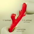 thumbnail image 3 of Thrusting Dildo Vibrator Adult Toys for Women,KERERO 3 in 1 G Spot Vibrators with 7 Tapping, 7 Vibrating & 7 Flapping Patterns,Women Sex Toys Rabbit Vibrator Adult Sex Toys, 3 of 6