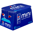 thumbnail image 6 of Pepsi Real Sugar Soda Pop, Mini Cans, 7.5oz Mini Cans, (6 Pack), Cola, Soda Pop, (Packaging May Vary) ​, 6 of 6