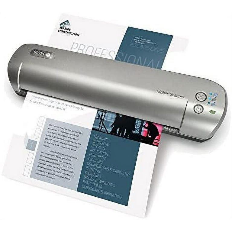 Xerox Mobile Scanner | Scan 300 Pages per Battery Charge | 2GB SD Card  Included