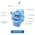 thumbnail image 4 of JUNWELL 2-Pack Kids Walkie Talkies Watches, 2 Way Radio Toy Walkie Talkies for Kids, Multifunction Children Walkie Talkies for Girls Boys Outdoor Games Adventures Camping Hiking for 3-12 Year, 4 of 4