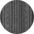thumbnail image 1 of Ahgly Company Indoor Round Oriental Gray Modern Area Rugs, 5' Round, 1 of 4