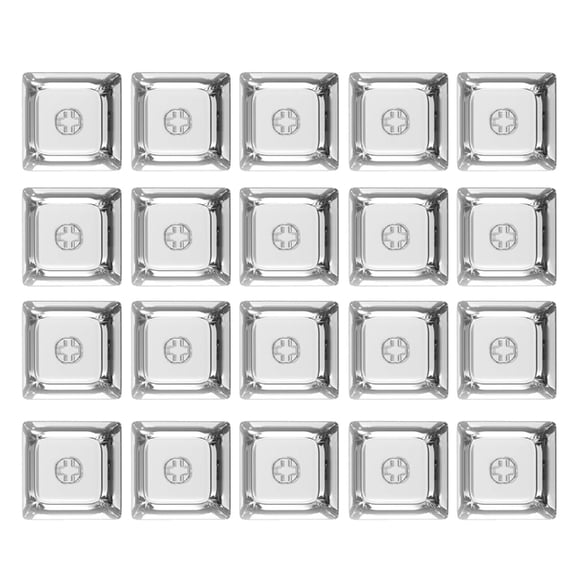 20Pcs Transparent PC Keycaps Mechanical keyboard Keycaps Blank Backlit Keycaps For Switches Mechanical Keyboard