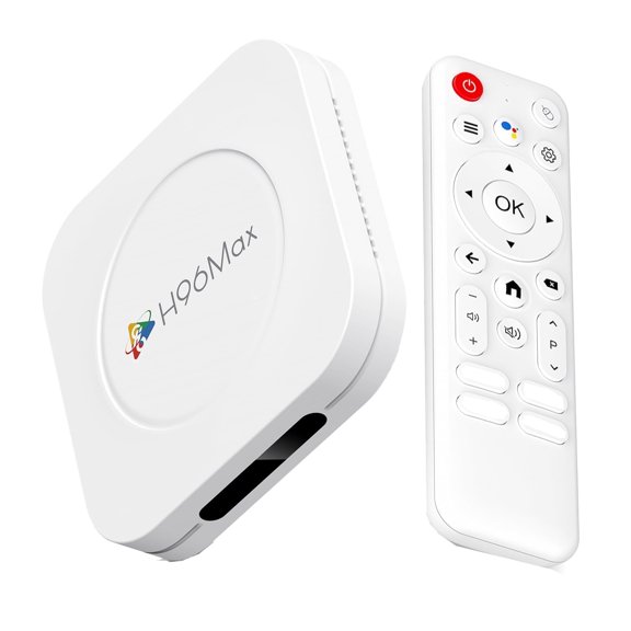 Android 14.0 H96 Max M1 Plus 4GB RAM 128GB ROM RK3528 with 3D 8K Dual-WiFi 6.0 BT 5.4 USB Ultra HD
