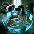 thumbnail image 6 of Ultra-light VR Glasses, Ergonomic High Clear Vision, Personal Private Cinema, Battery-Free Portable Design, Perfect Gift for Gamers, 6 of 11