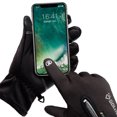thumbnail image 2 of Guantes de motocicleta de invierno con forro polar térmico, resistentes al agua, amigables con la piel, pantalla táctil, guantes de esquí para montar en Moto al aire libre, 2 of 5