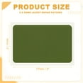 thumbnail image 2 of Uxcell 6Pcs Waterproof Self-Adhesive Nylon Repair Patch 3 x 2" Olive, 2 of 7
