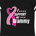thumbnail image 4 of Inktastic Breast Cancer Awareness I Support My Grammy with Pink Ribbon Boys or Girls Toddler T-Shirt, 4 of 5