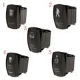 thumbnail image 4 of Interruptor basculante de 5 pines para luz Sasquatch de coche/barco, 12V/24V, ON/OFF, verde, 4 of 7