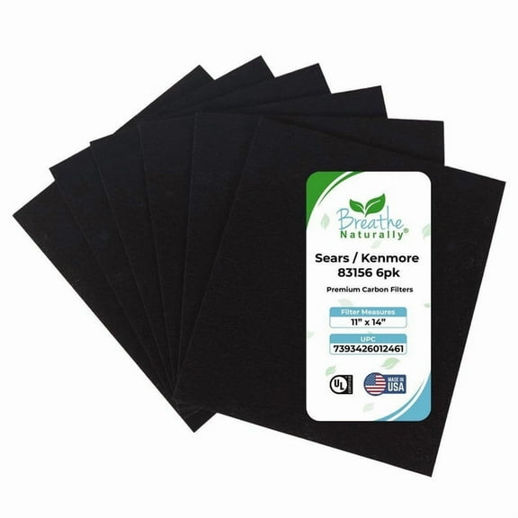 Sears / Kenmore 83156 Replacement Carbon Pre-Filter 6pk - 83156, 83250 and 85250