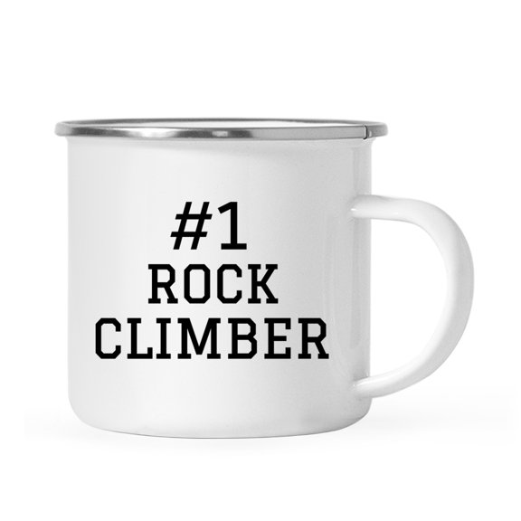 Koyal Wholesale Campfire Coffee Mug Thank You Gift, #1 Rock Climber, Set of 1