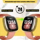 [ 5 Pack] UniqueMe Protecteur d'Écran pour Fitbit Versa 3,HD Transparent Anti-Rayures Imperméable Souple Souple Film TPU – image 4 sur 5
