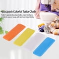 thumbnail image 1 of 4 Pcs/Pack Craie de Tailleur, Craie de Couture, Non Collante Colorée pour Couture DIY, 1 of 7