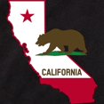 thumbnail image 2 of CafePress - CALI STATE W BEAR - Cute Infant Bodysuit Baby Romper - Size Newborn - 24 Months, 2 of 3